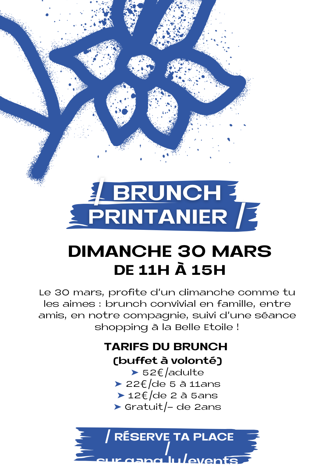 Brunch printanier au GANG