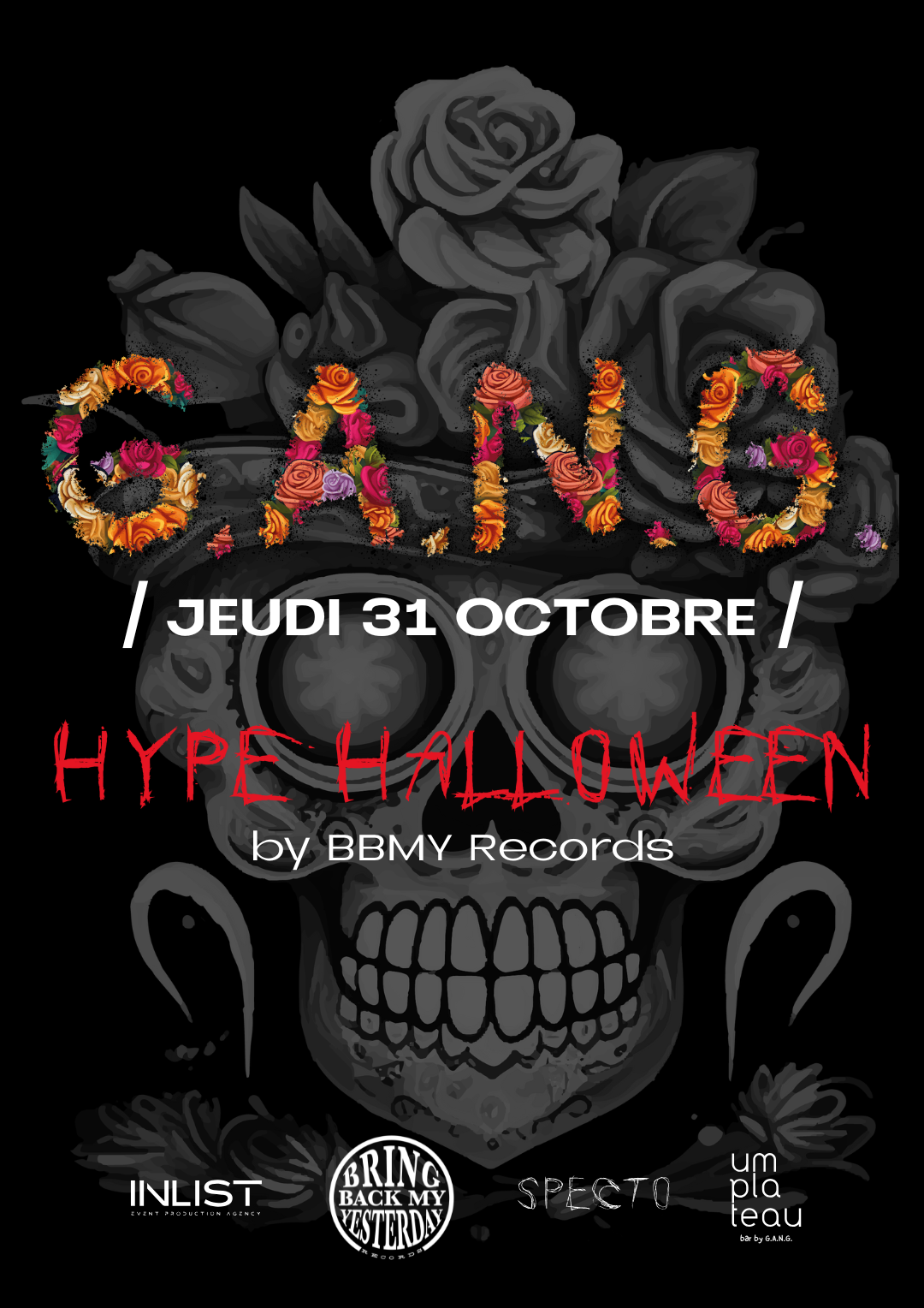 Hype Halloween Party au G.A.N.G